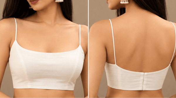 Spaghetti Strap Wide U Neck