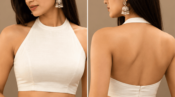 Backless Halter Neck
