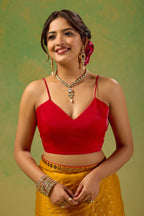 Mustard Yellow Tissue Silk Saree With Foil Butti Print