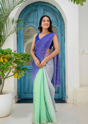 Royal Blue & Mint Green