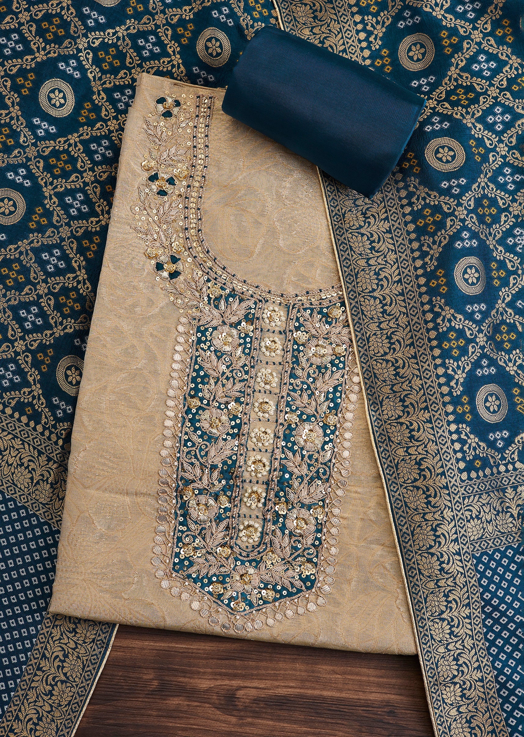 Beige Elegance With Timeless Grace