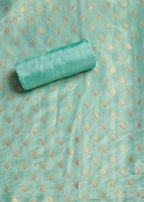 Blue Tissue Unstitched Suit Set