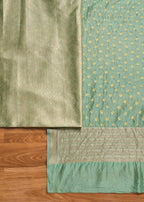 Green Banarasi Brocade Suit