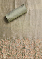 Green Satin Suit