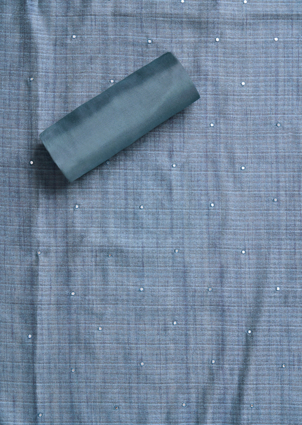 Grey Tissue Unstitched Suit Set