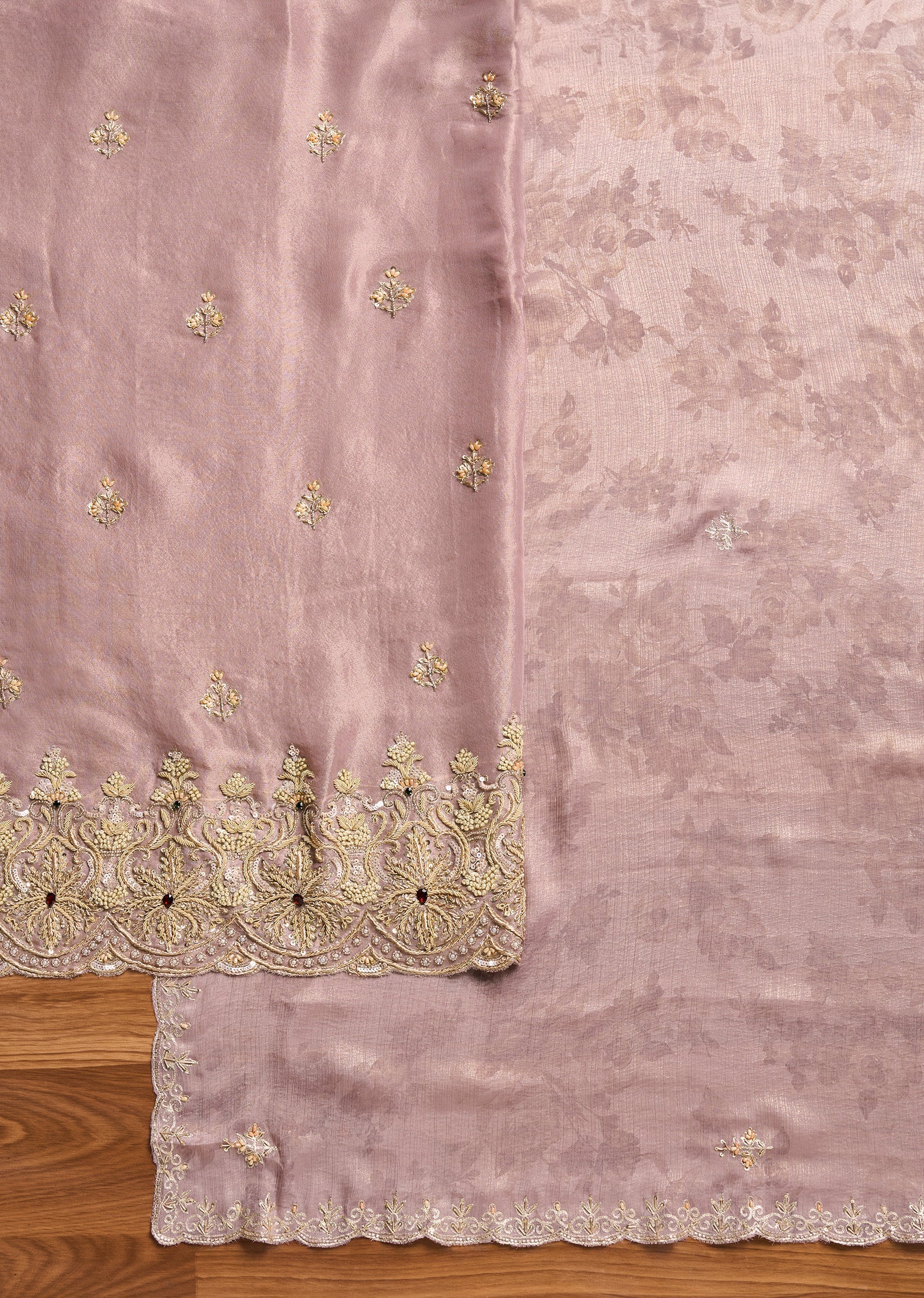 Mauve Tissue Suit