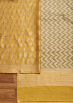 Mehendi Green Chanderi Suit