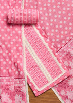 Pink Cotton Suit