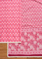 Pink Cotton Suit