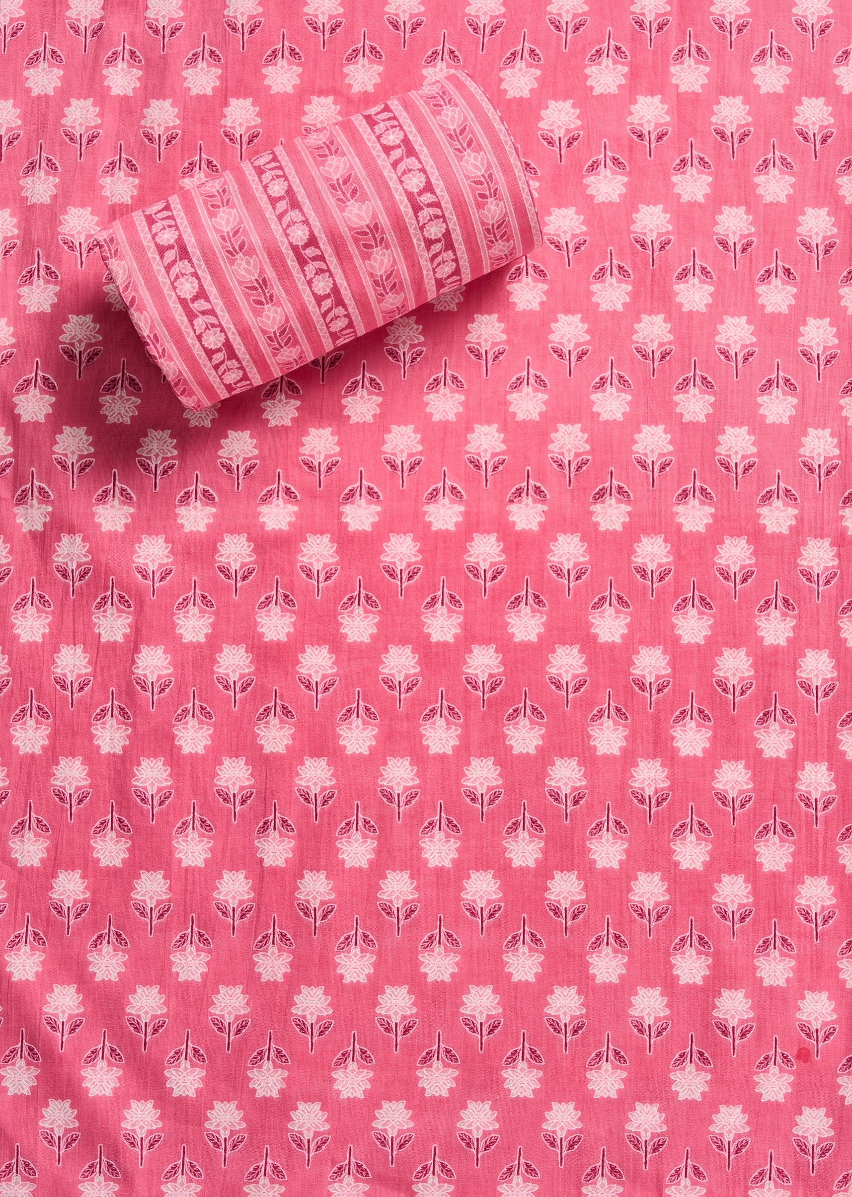 Pink Cotton Suit