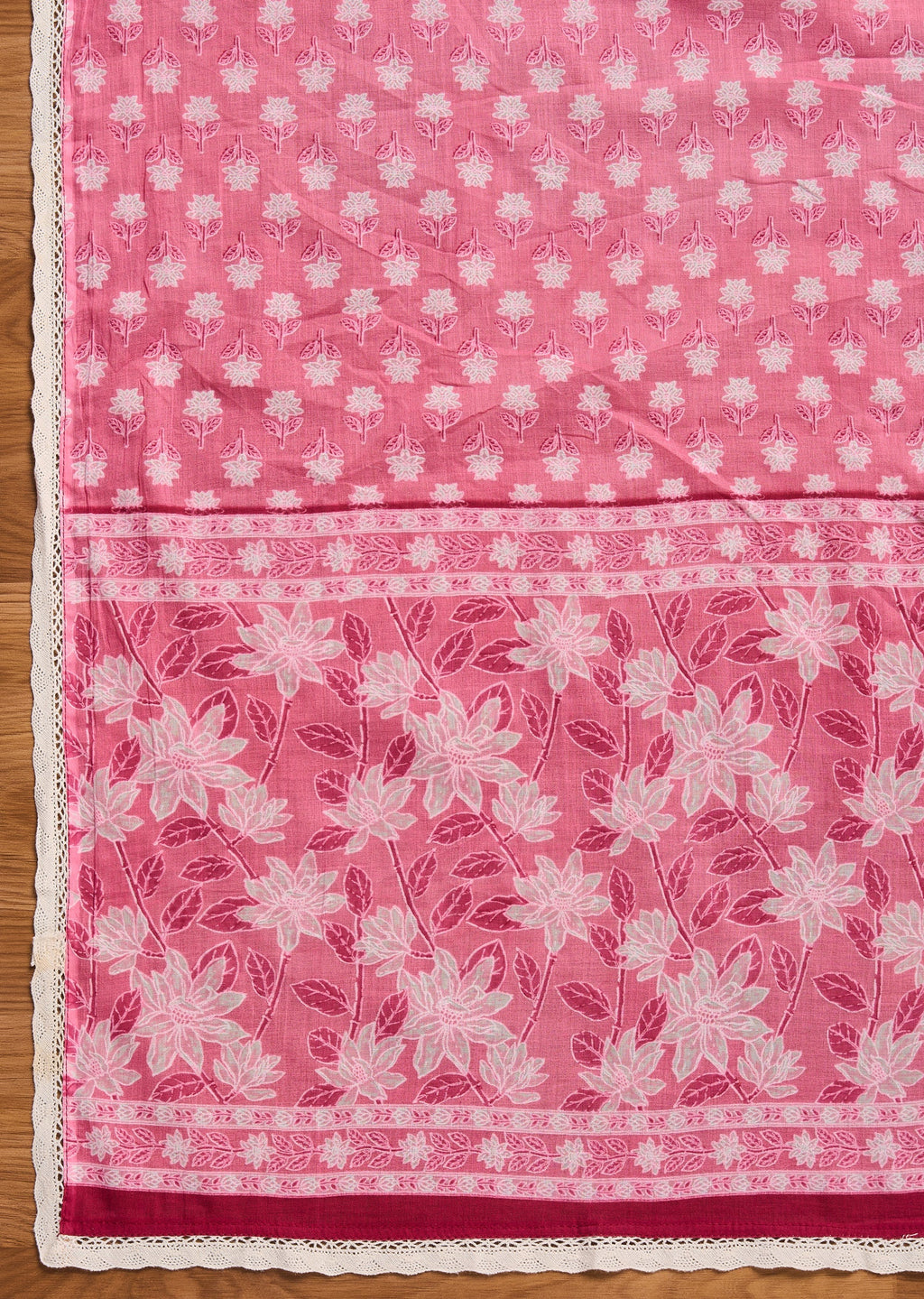Pink Cotton Suit