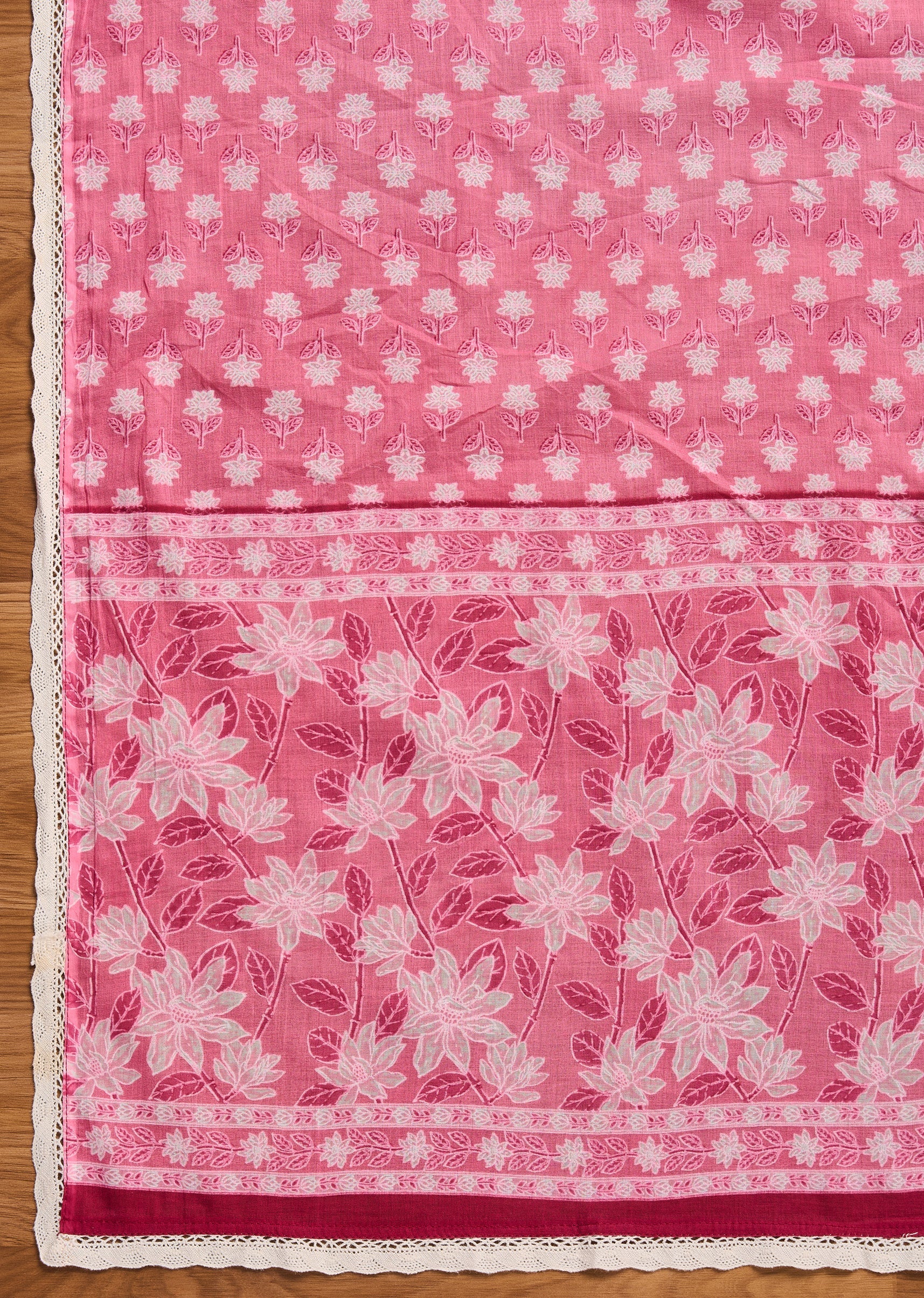 Pink Cotton Suit