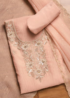 Pink Organza Suit