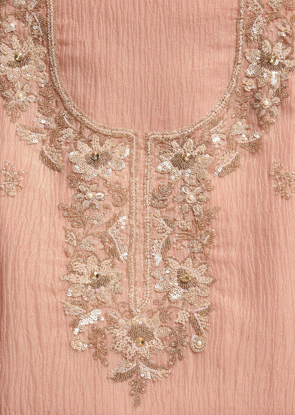 Pink Organza Suit