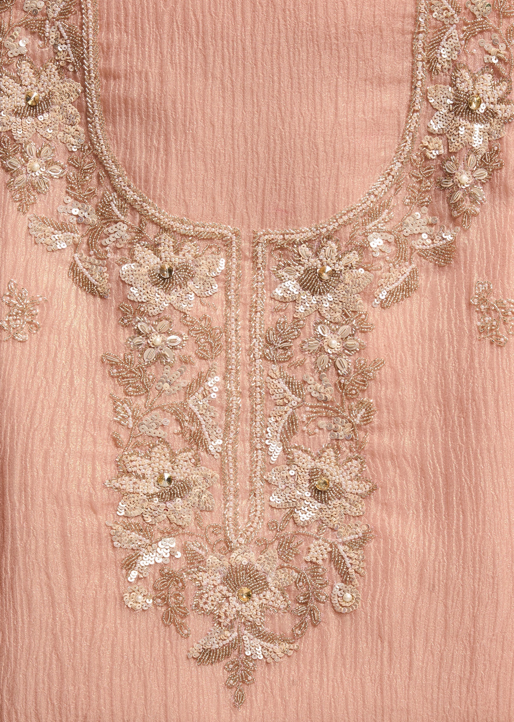 Pink Organza Suit