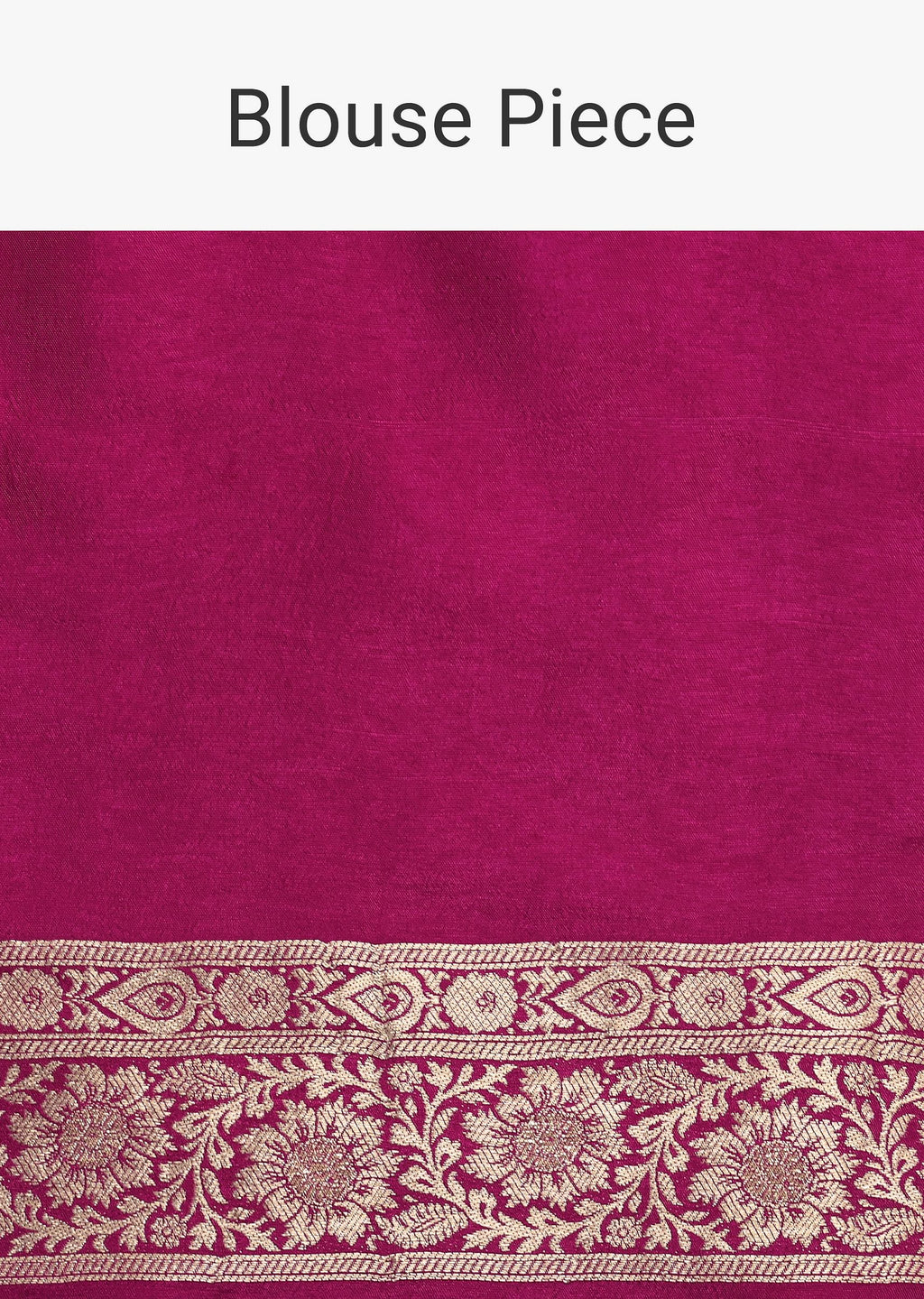 Wine Silk Saree with Butta Detail And Unstitched Blouse Piece